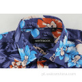 Holiday Summer Beach Hawaiian Manga curta camisas florais